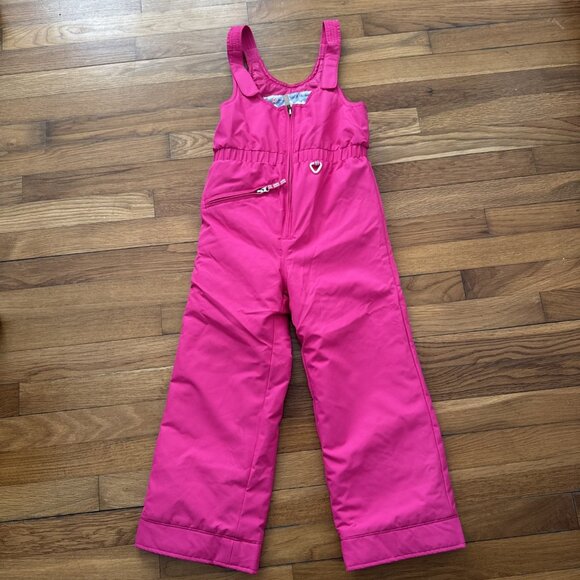 Obermeyer Snoverall Bib Snow Pants I-Grow Girls Size 6 - Picture 1 of 6